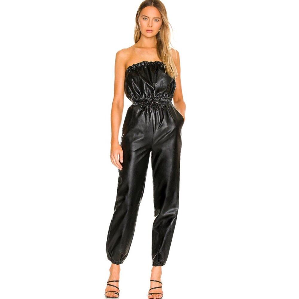 Lovers + Friends Heila Jumpsuit in Black NWT Size Small